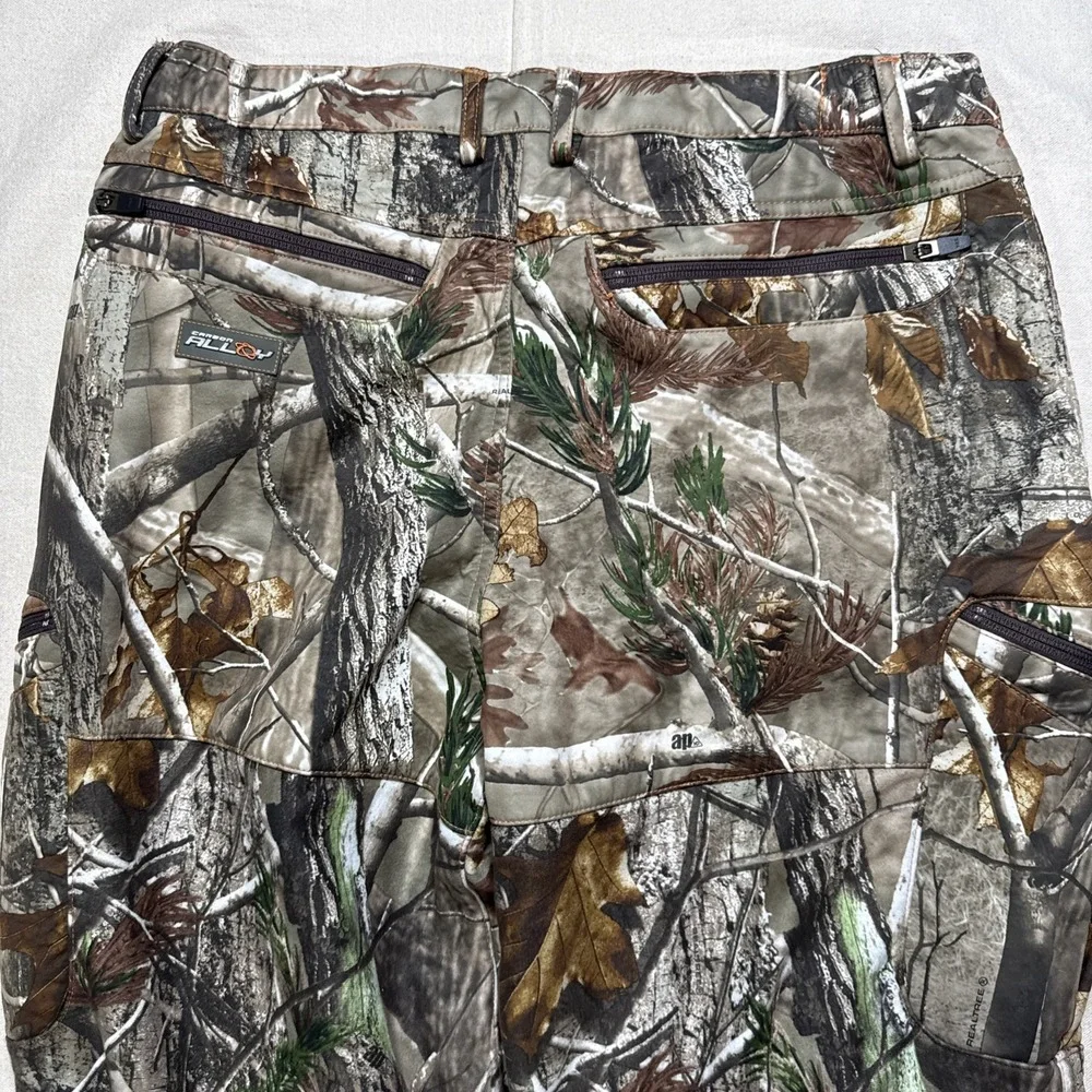 ScentLok Full Season AllClima Carbon Alloy Hunting Pants L Mossy Oak